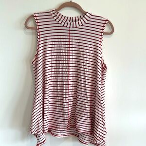Nautical striped swing top XL